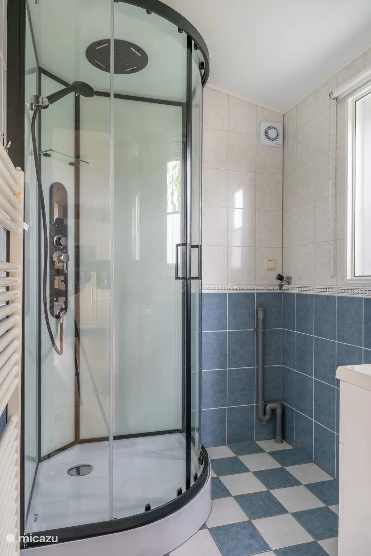 Bathroom with luxury shower