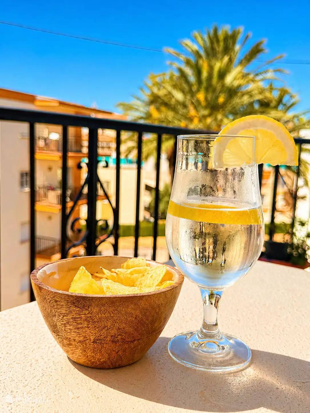 Food and drink balcony