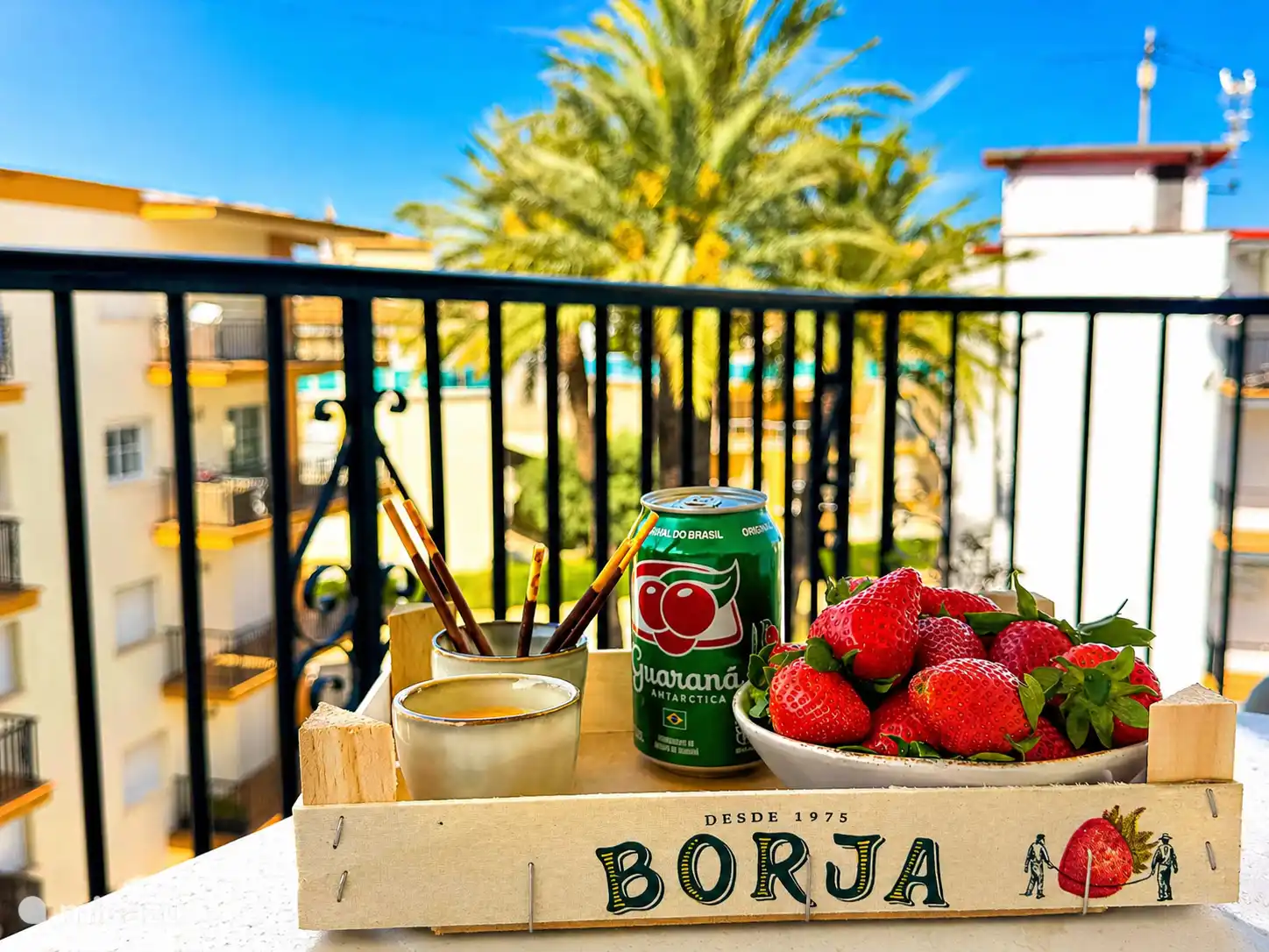 Food and drink balcony