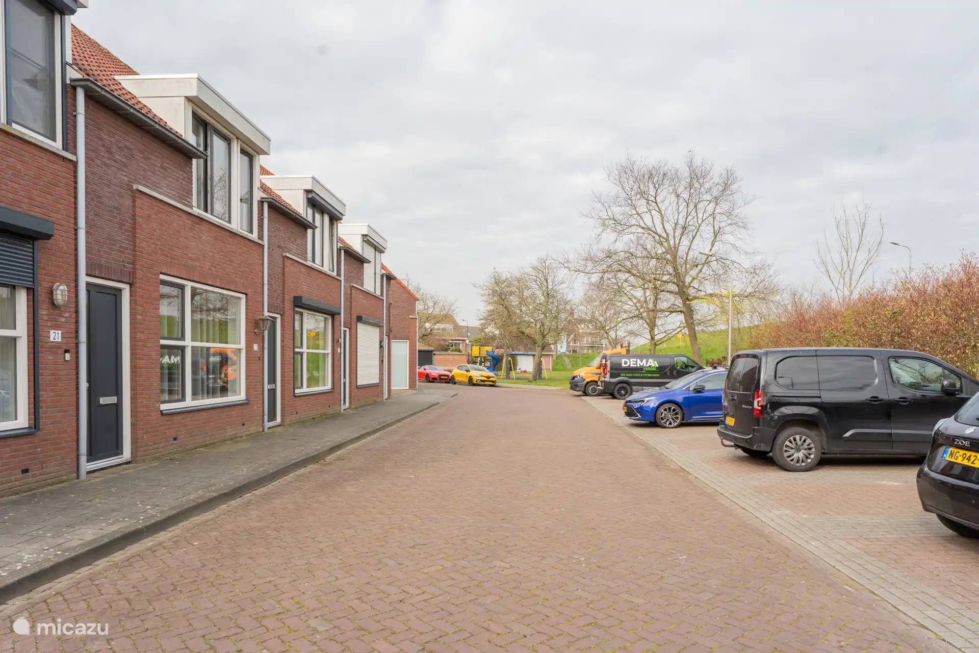 Straat woning