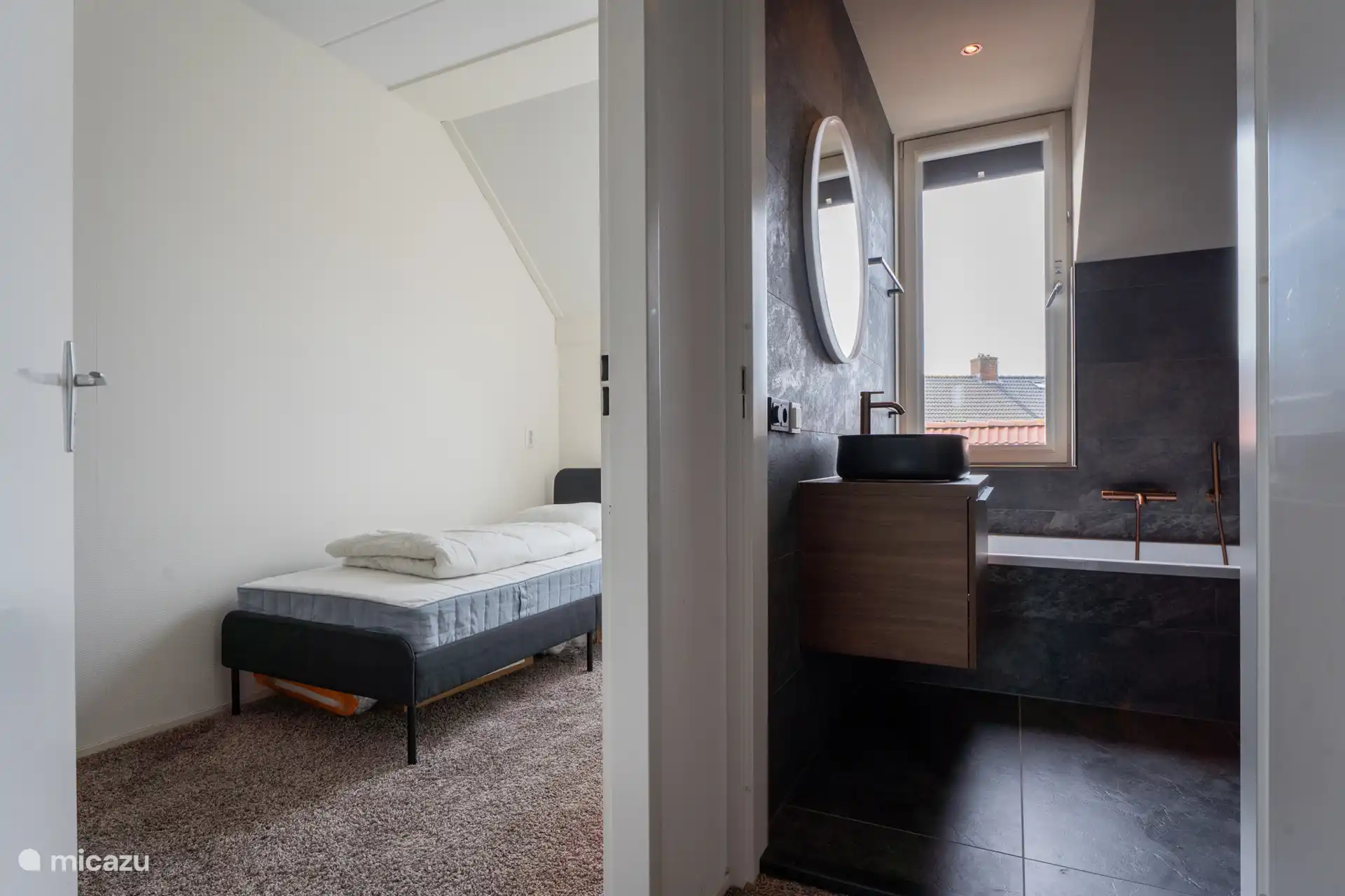 Slaapkamer 2 en badkamer