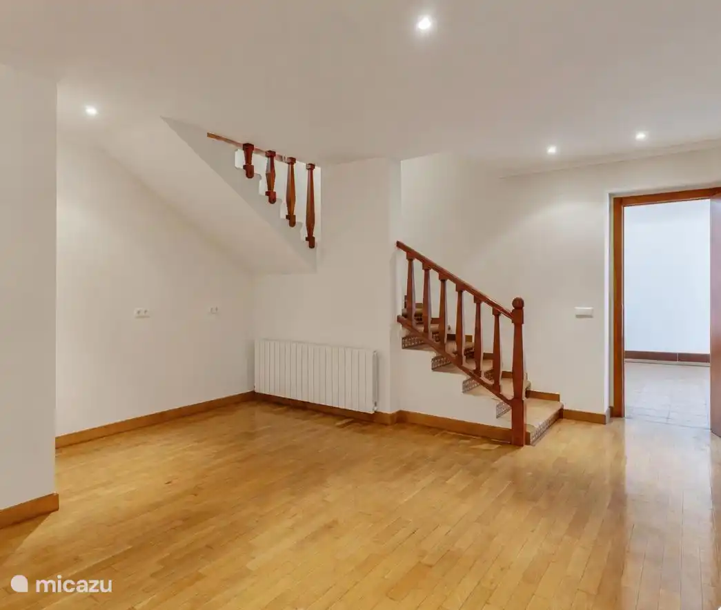 Lower ground floor foyer. Internal entrance to the garage and downstairs bedroom with ensuite. 