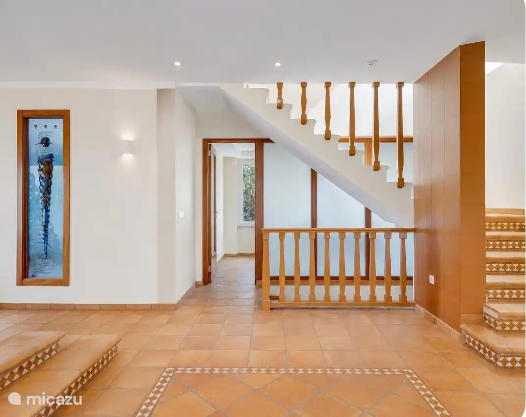 Hallway leading to office
