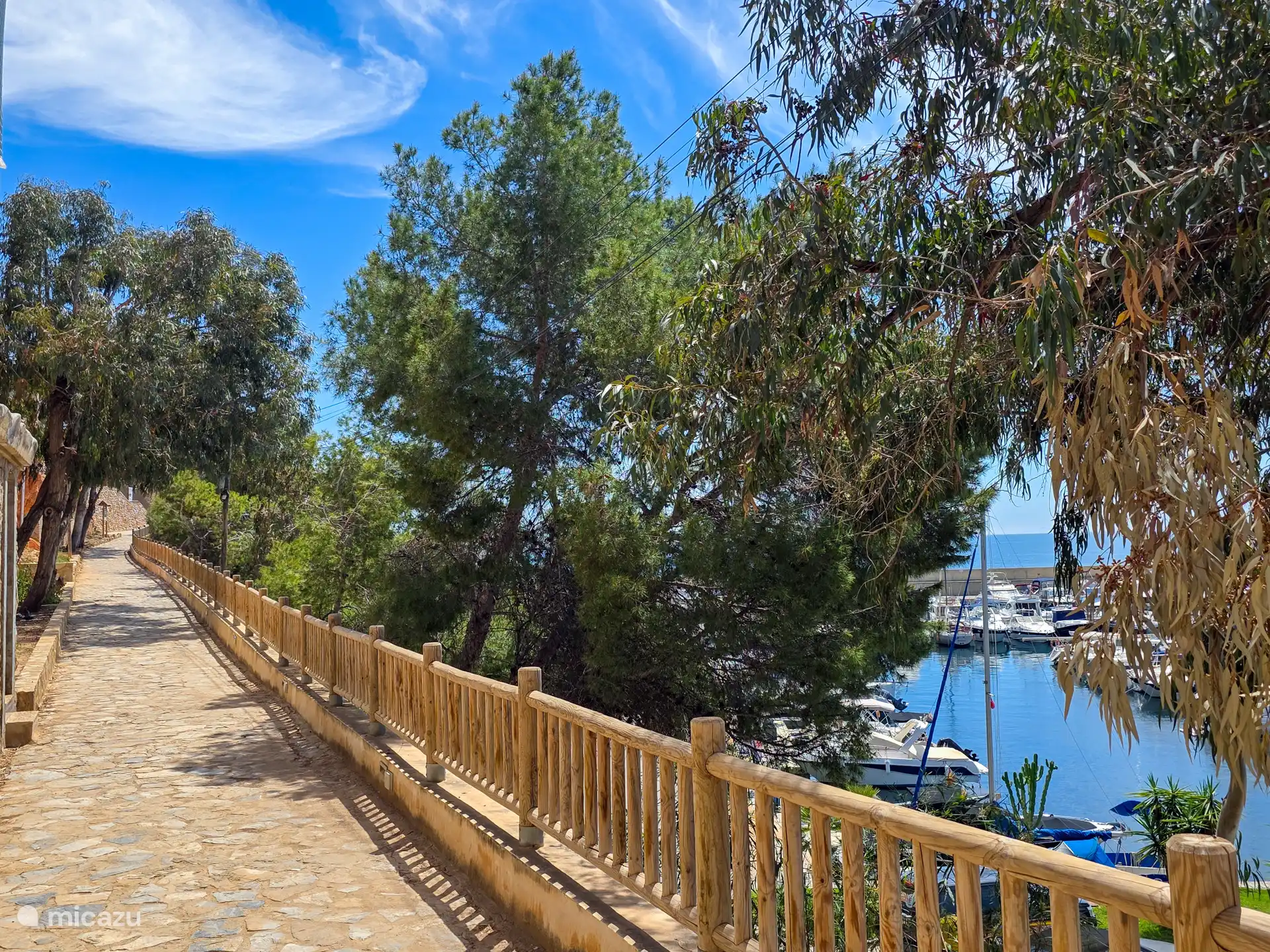 Vista del puerto 