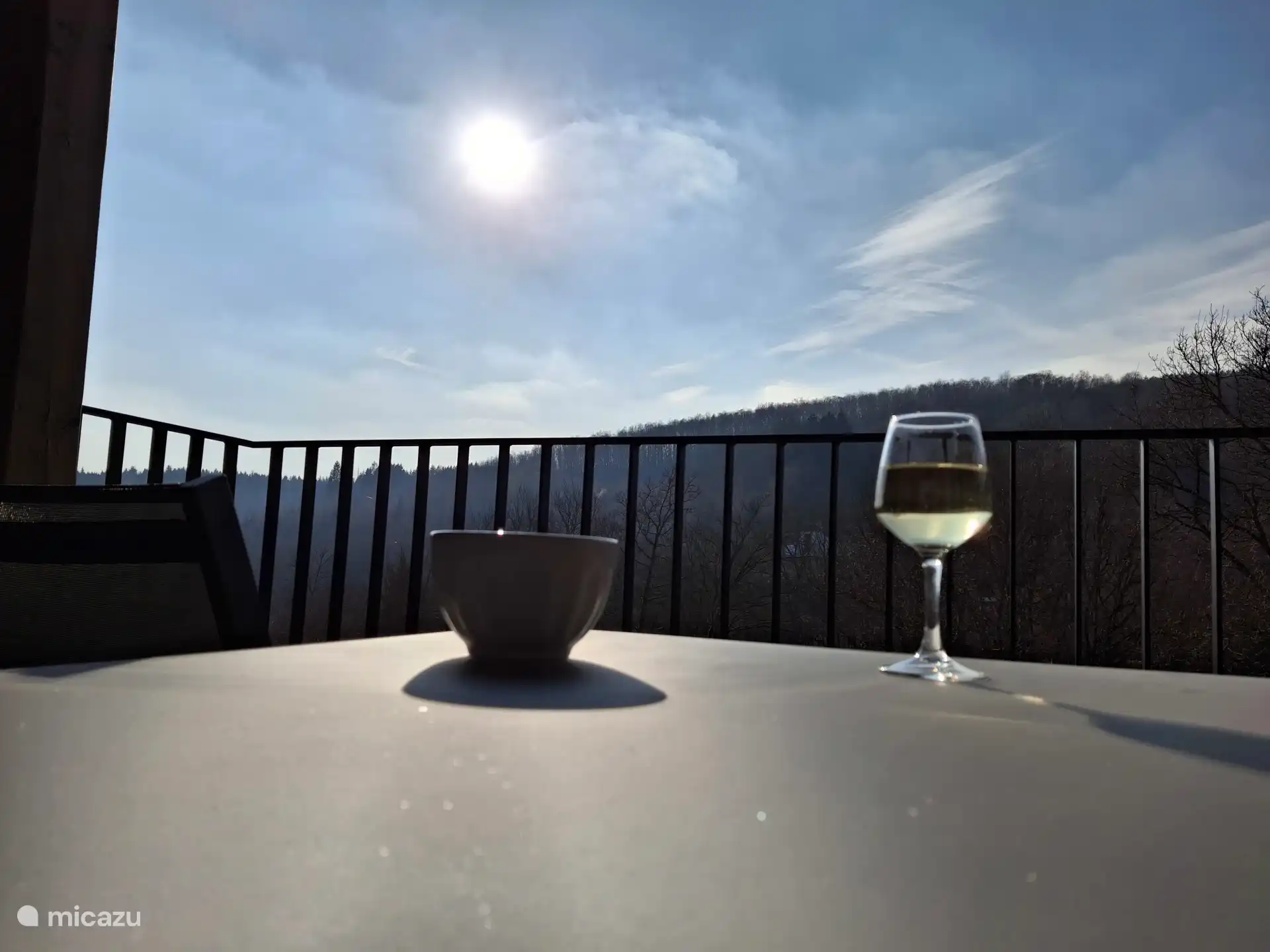 Enjoy the setting sun on the south-facing terrace 