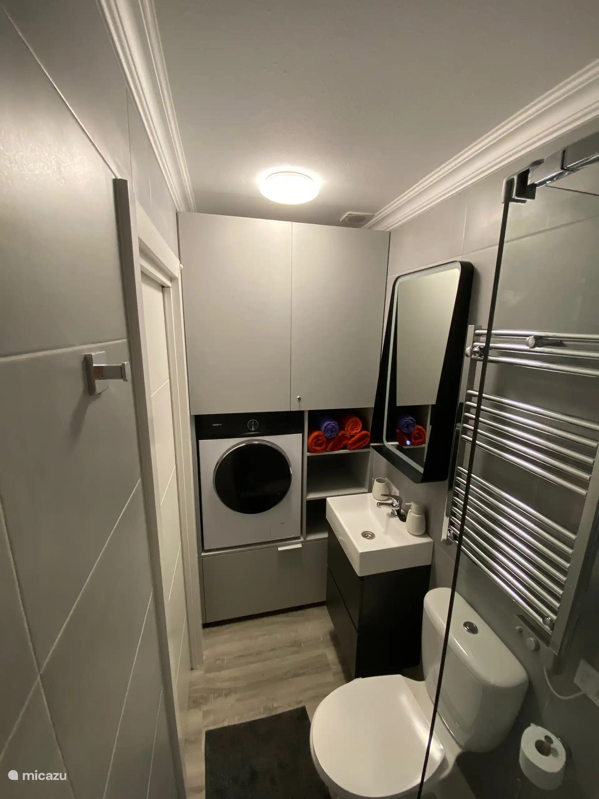 Badezimmer 2 mit Waschmaschine