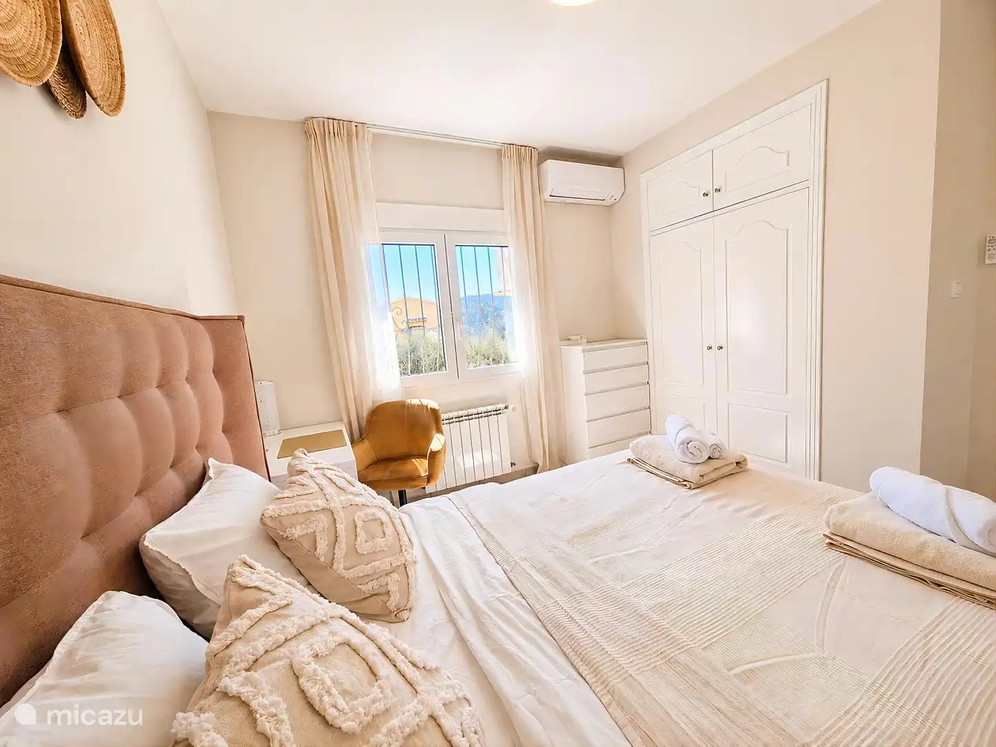 2nd bedroom with double bed 2,00X1,60m