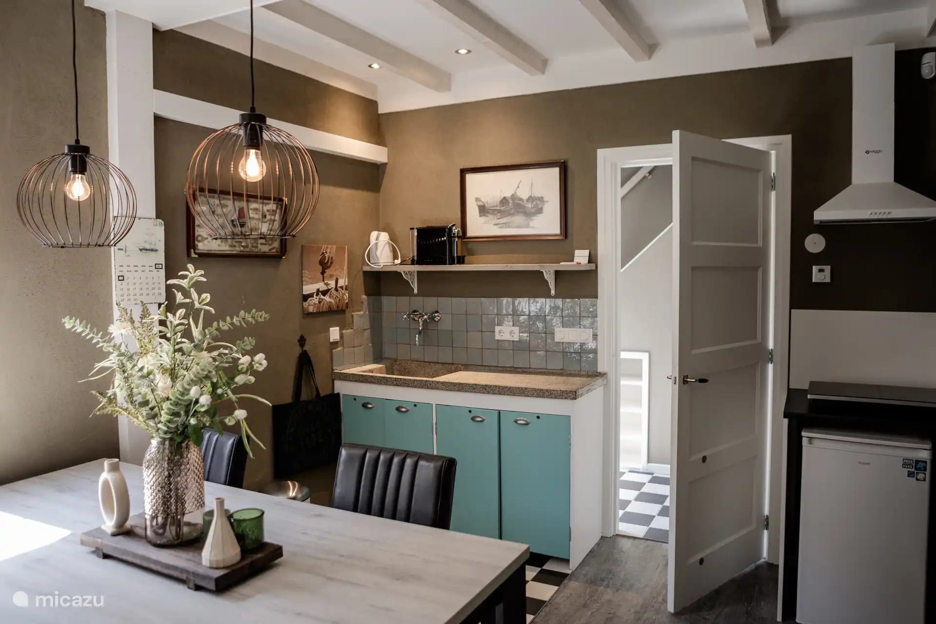 Woonkamer en keuken