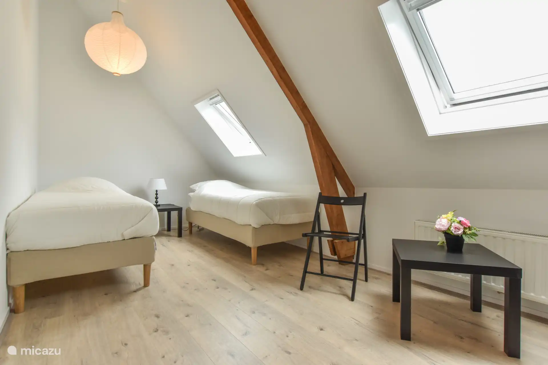 Slaapkamer 2
2 eenpersoonsbedden