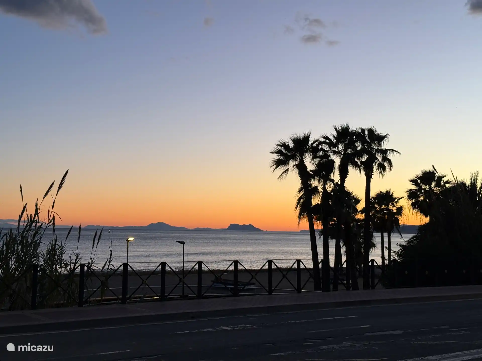 Wunderschöner Blick auf Gibraltar und Marokko