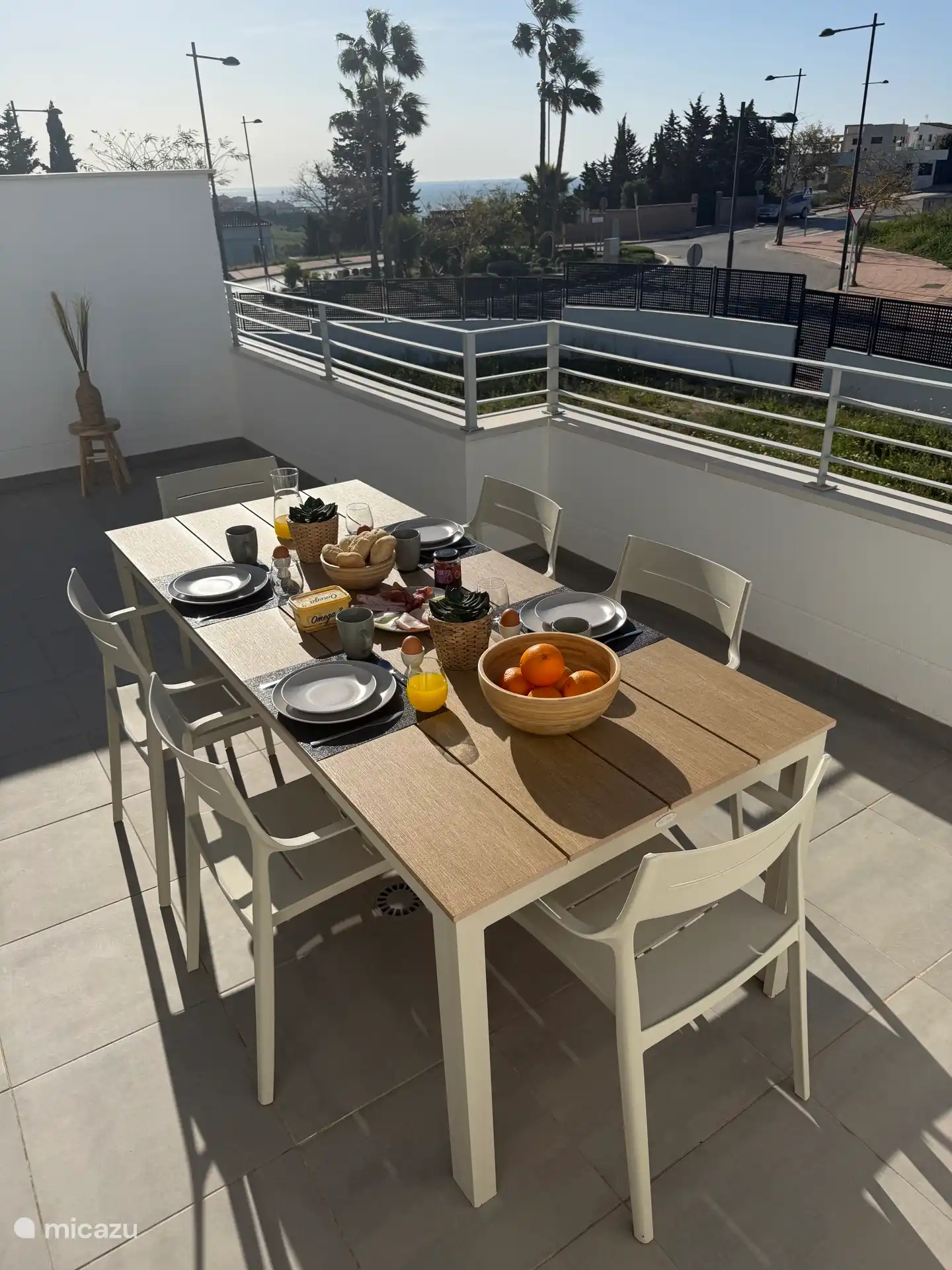 Terrasse mit Meerblick