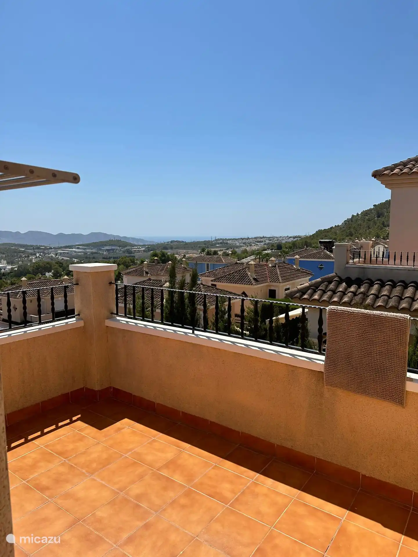 Terrasse de la chambre principale