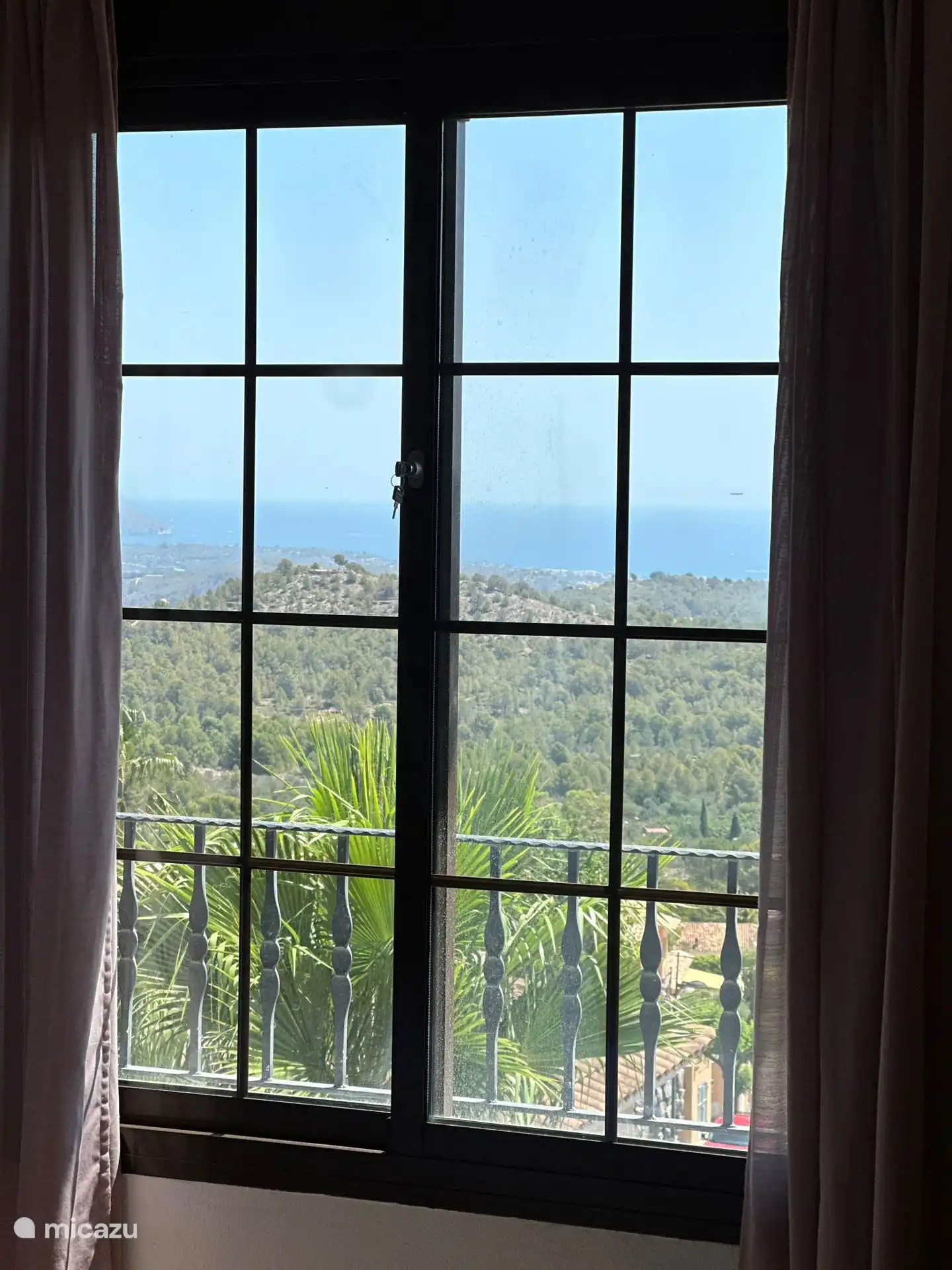 Vues depuis la chambre principale