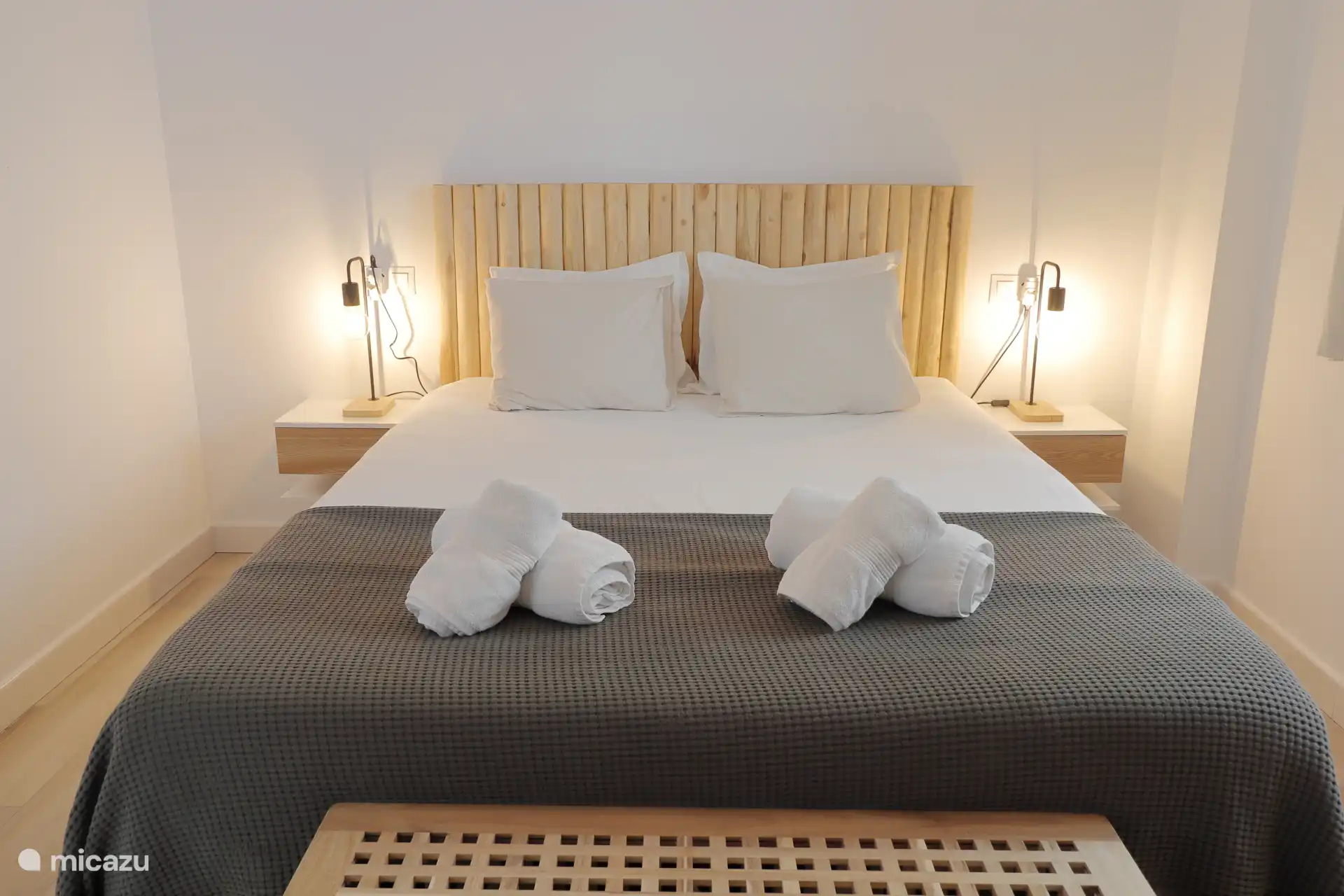 Slaapkamer met 2 persoonsbed