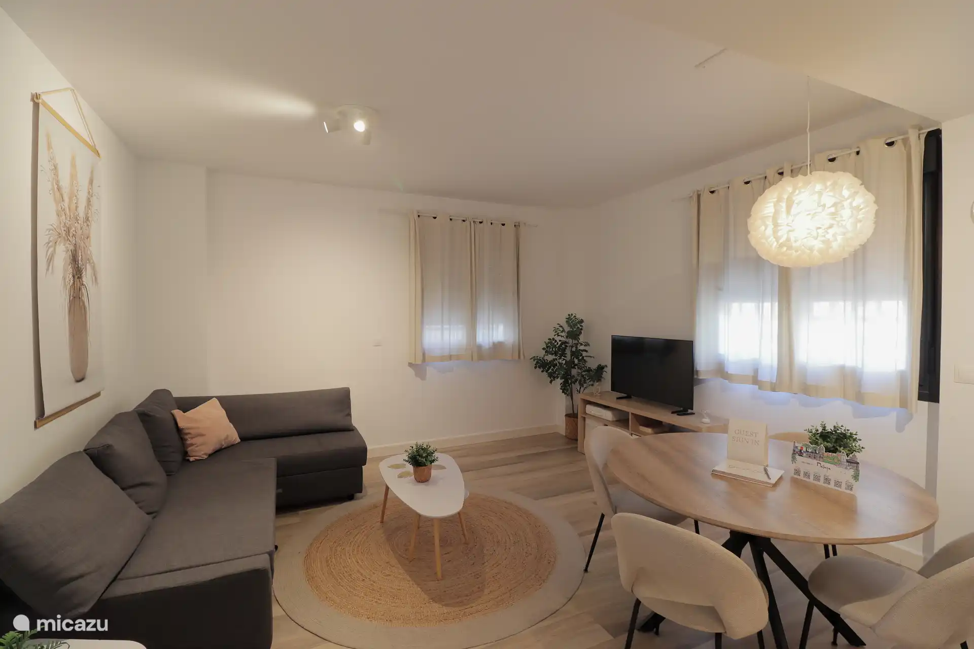 Woonkamer met TV