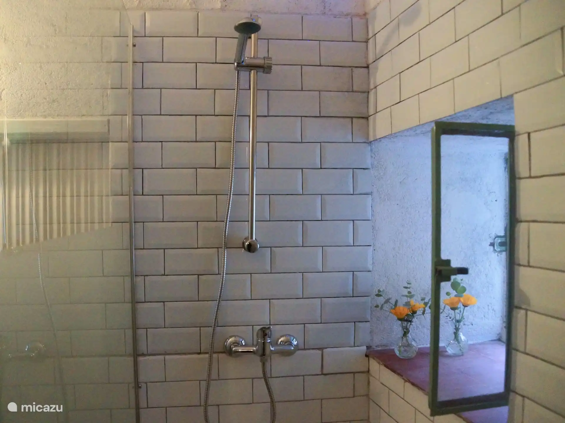 Ruime inloop douche