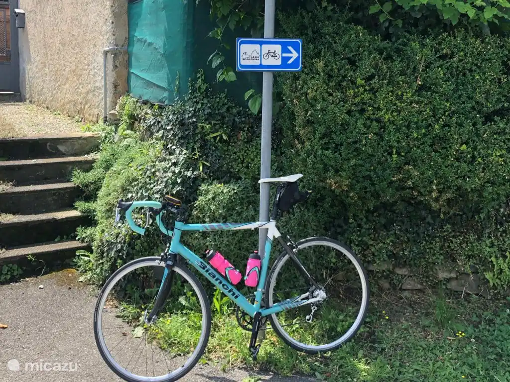 Tocht op de racefiets