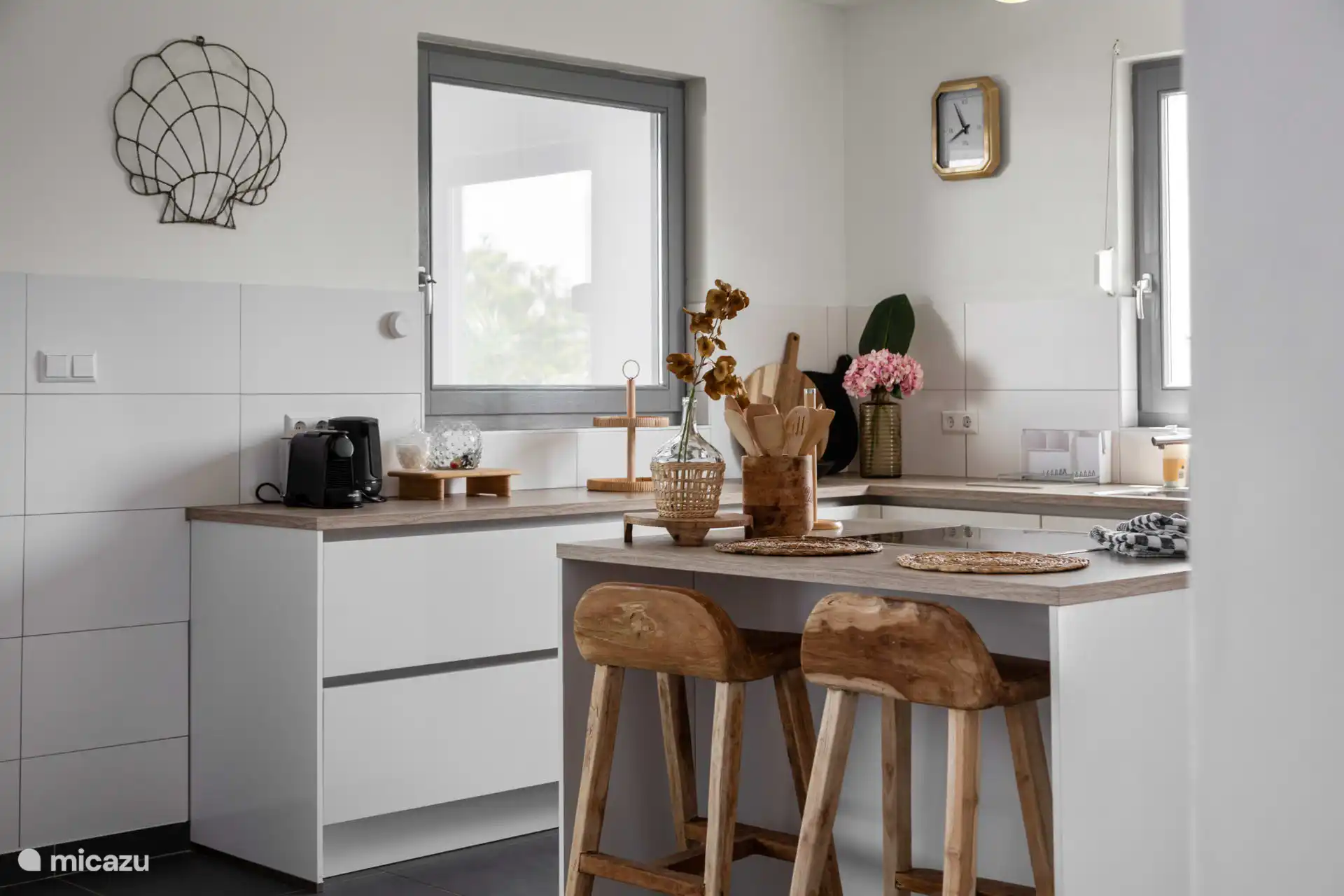 Keuken met bar