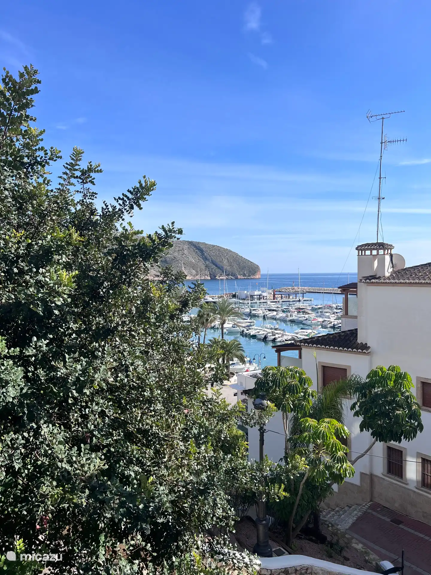 Sea and harbor view from apartment 