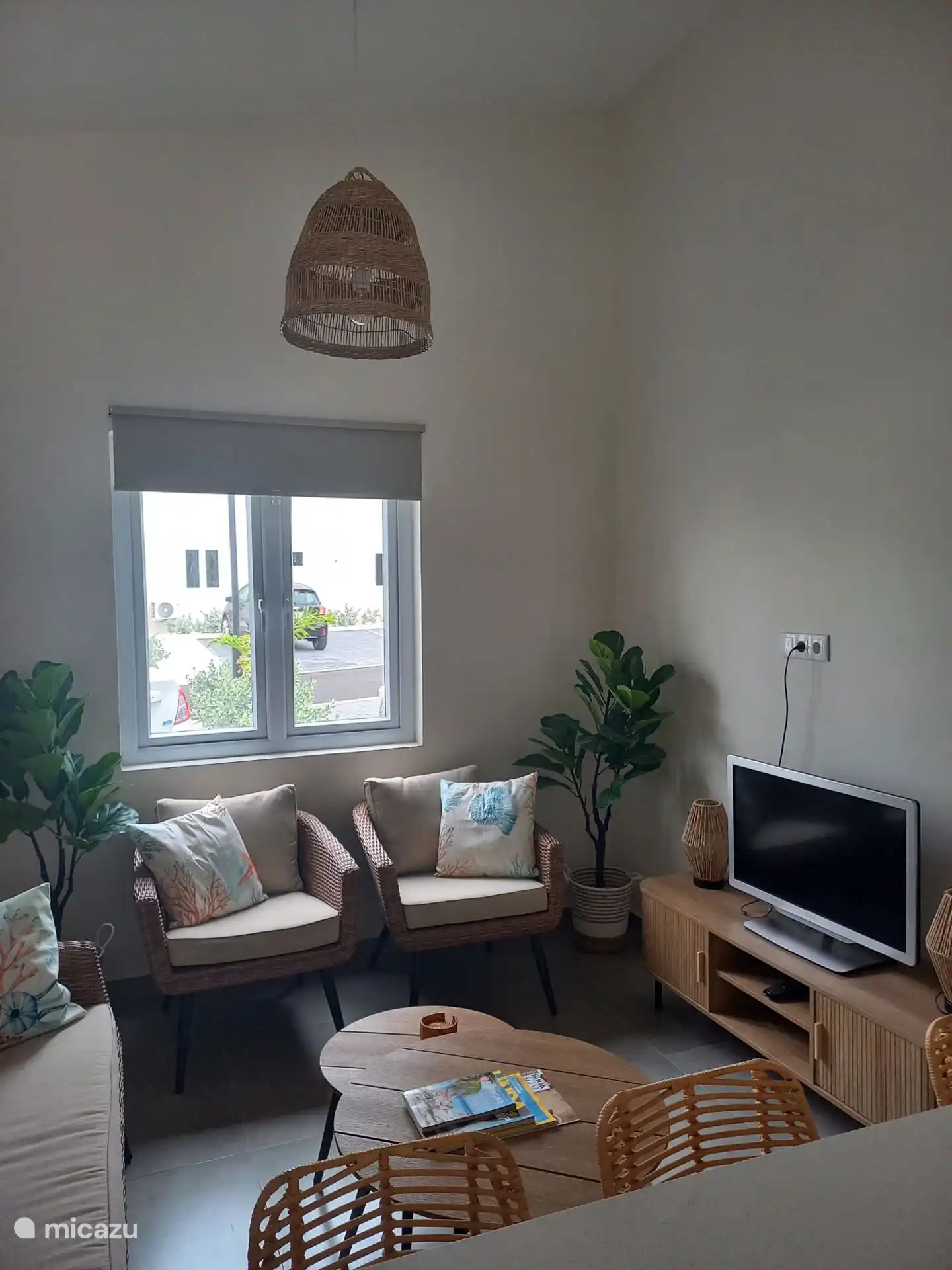 Woonkamer met eetbar