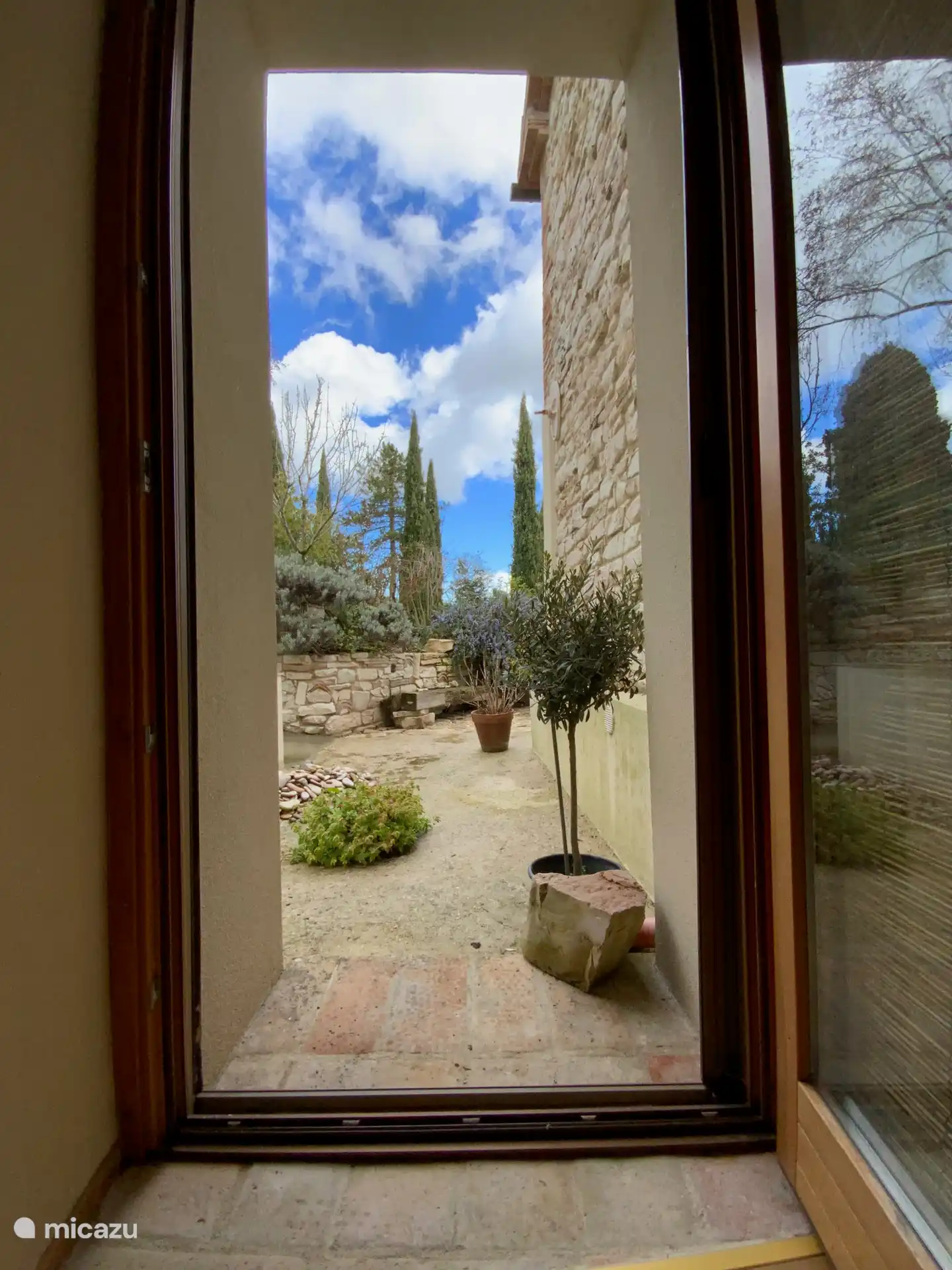 Vue sur la chambre