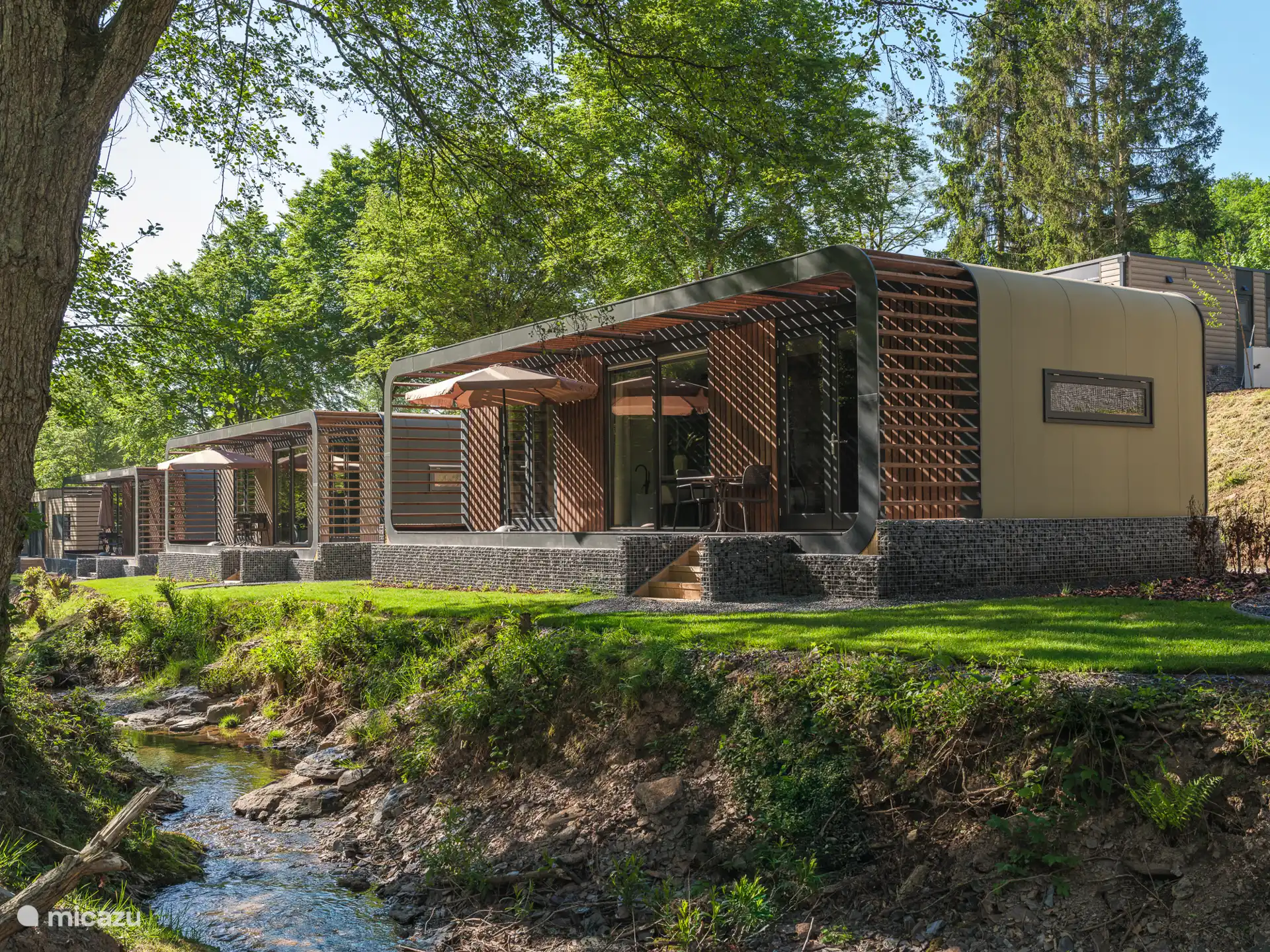 cabin / lodge in Vianden, Luxembourg –  Wellness Lodge met sauna