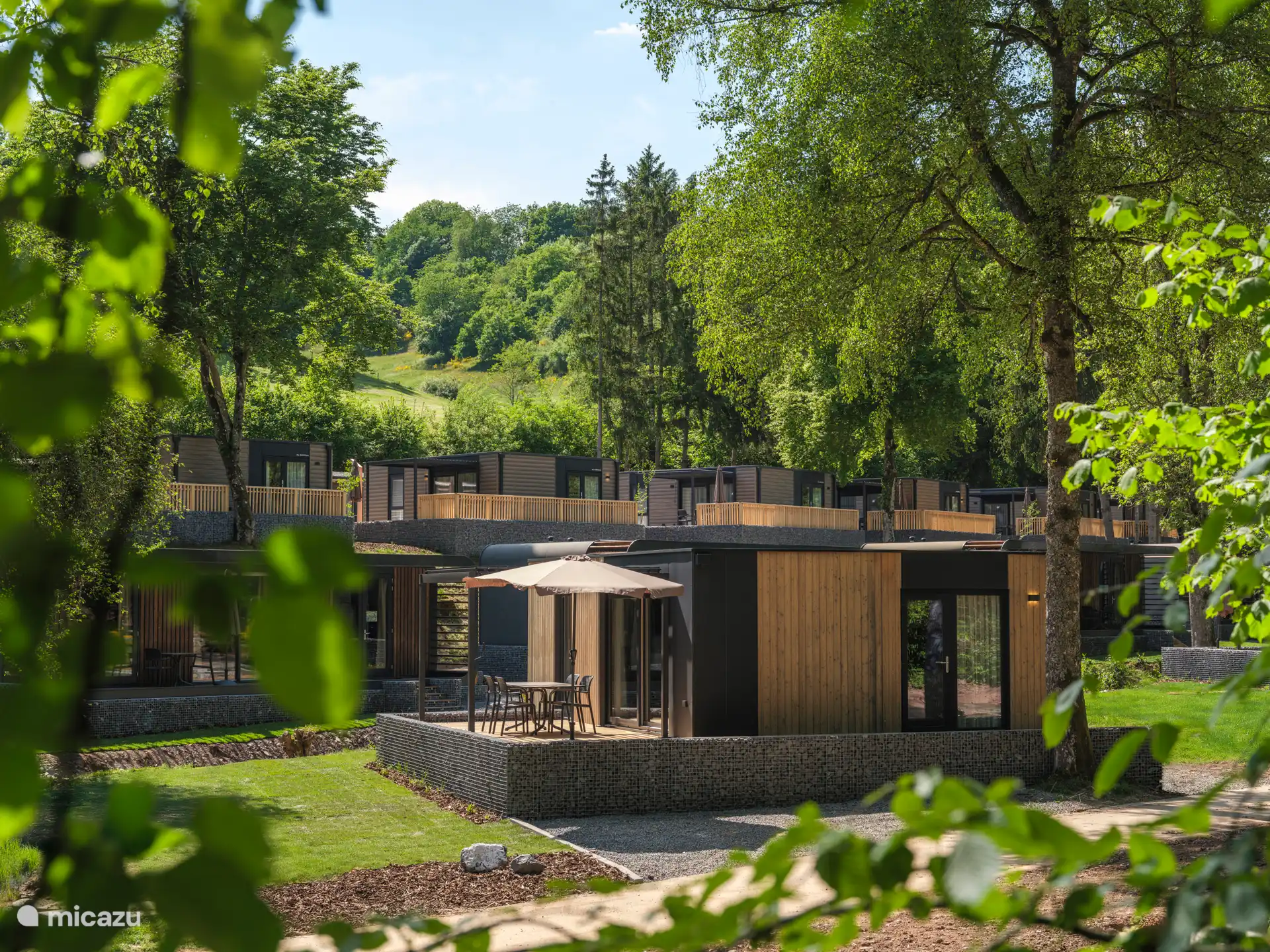 cabin / lodge in Vianden, Luxembourg –  Sauwer Lodge 4 personen