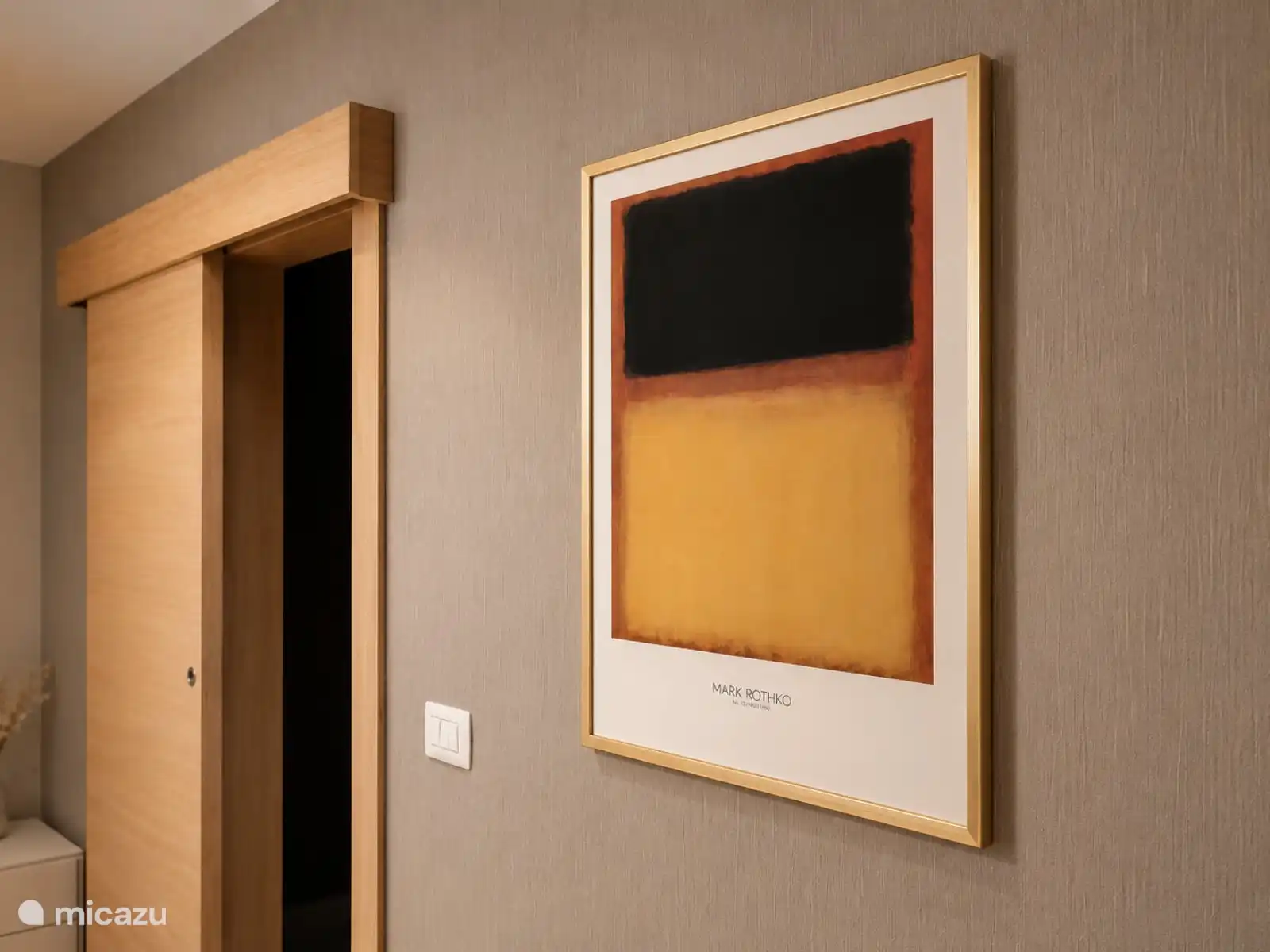 Art de Rothko dans la chambre