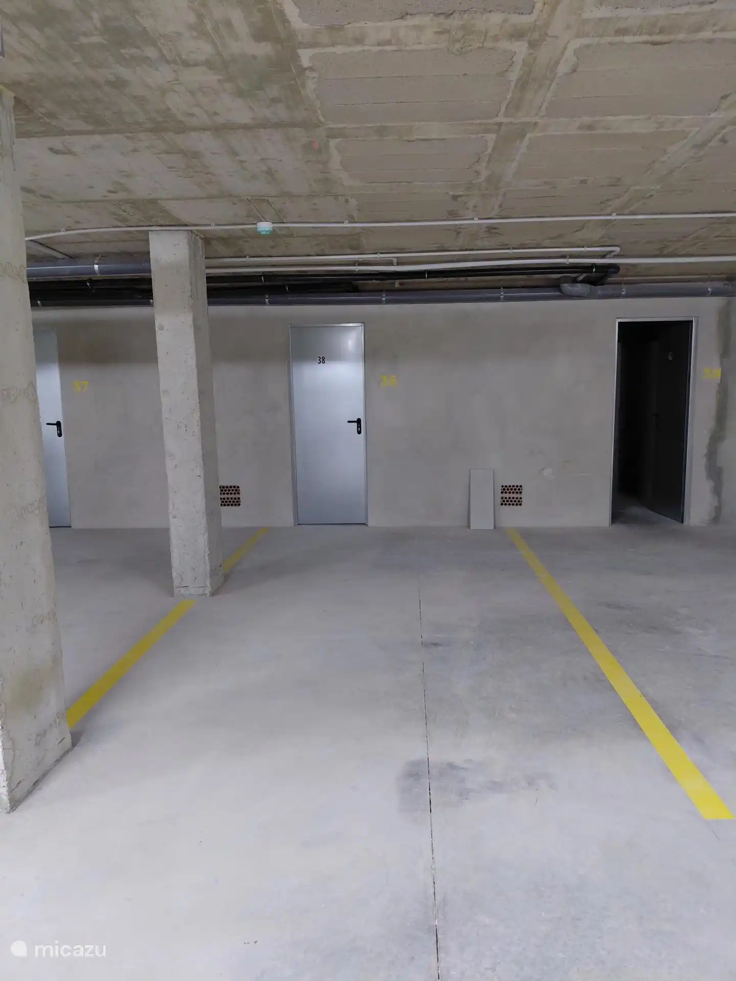 ondergrondse parkeerplaats