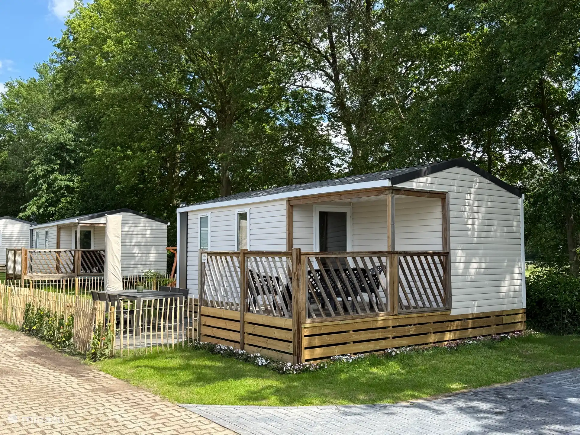 Chalet met veranda 