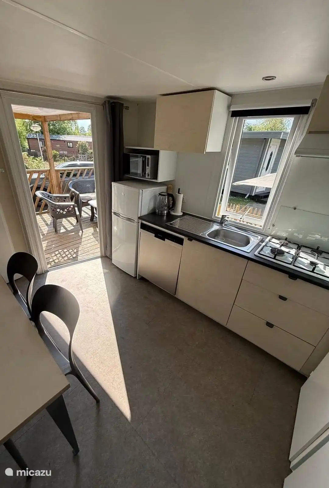 Keuken en veranda