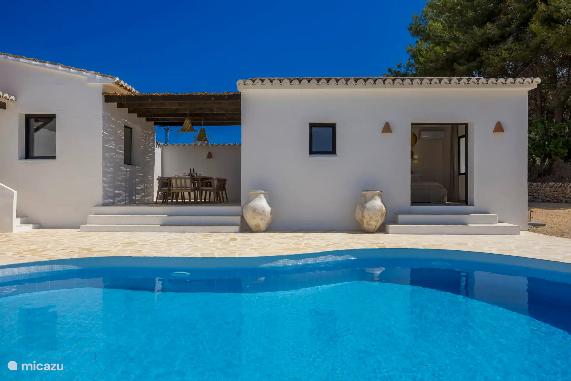 Pergola en casita, 