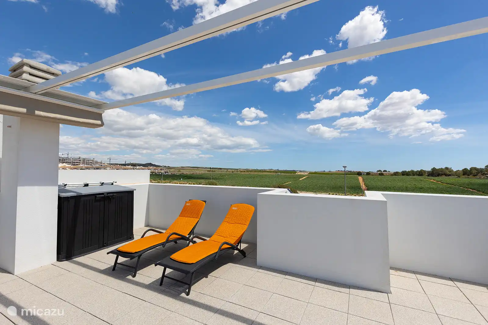 Terraza en la azotea 