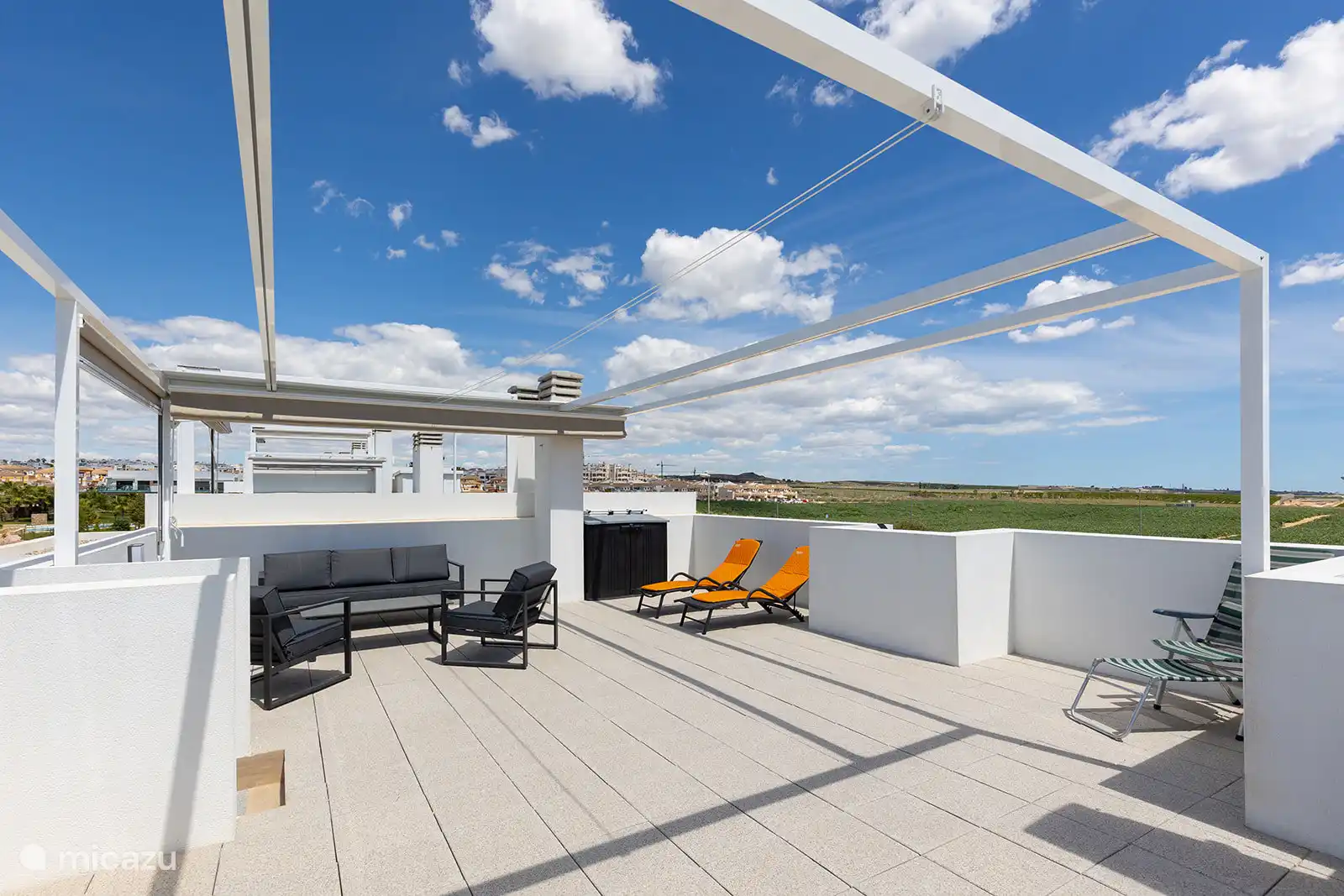 Terraza en la azotea