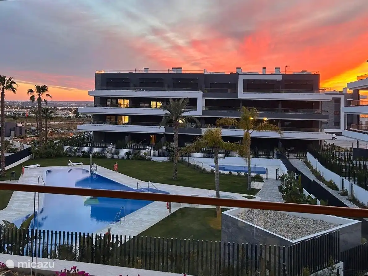 Zonsondergang 
