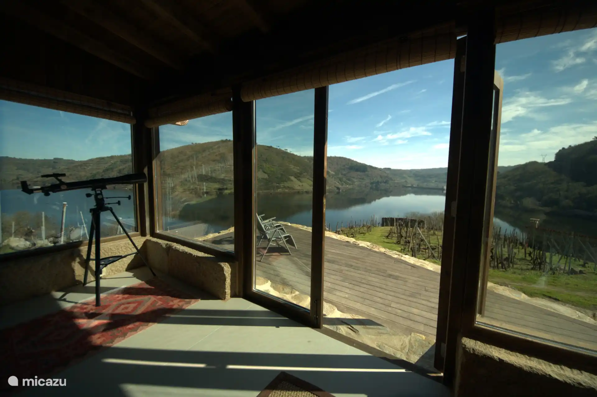 Living room and views