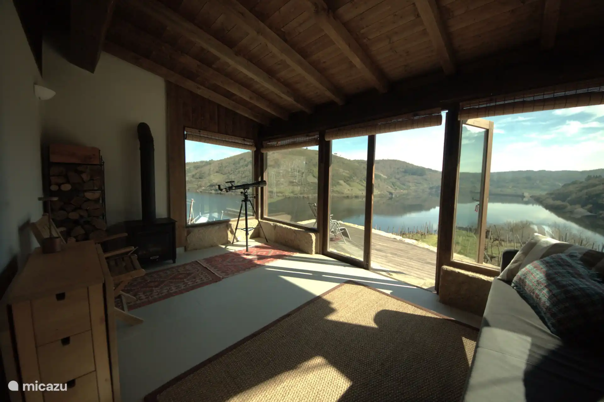 Living room and views