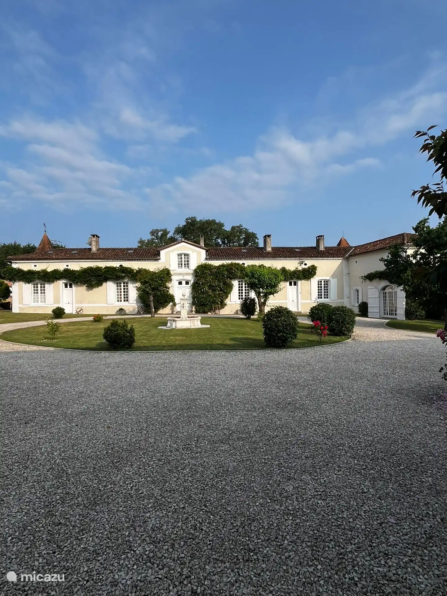 Binnenplaats Chez Peuchaud