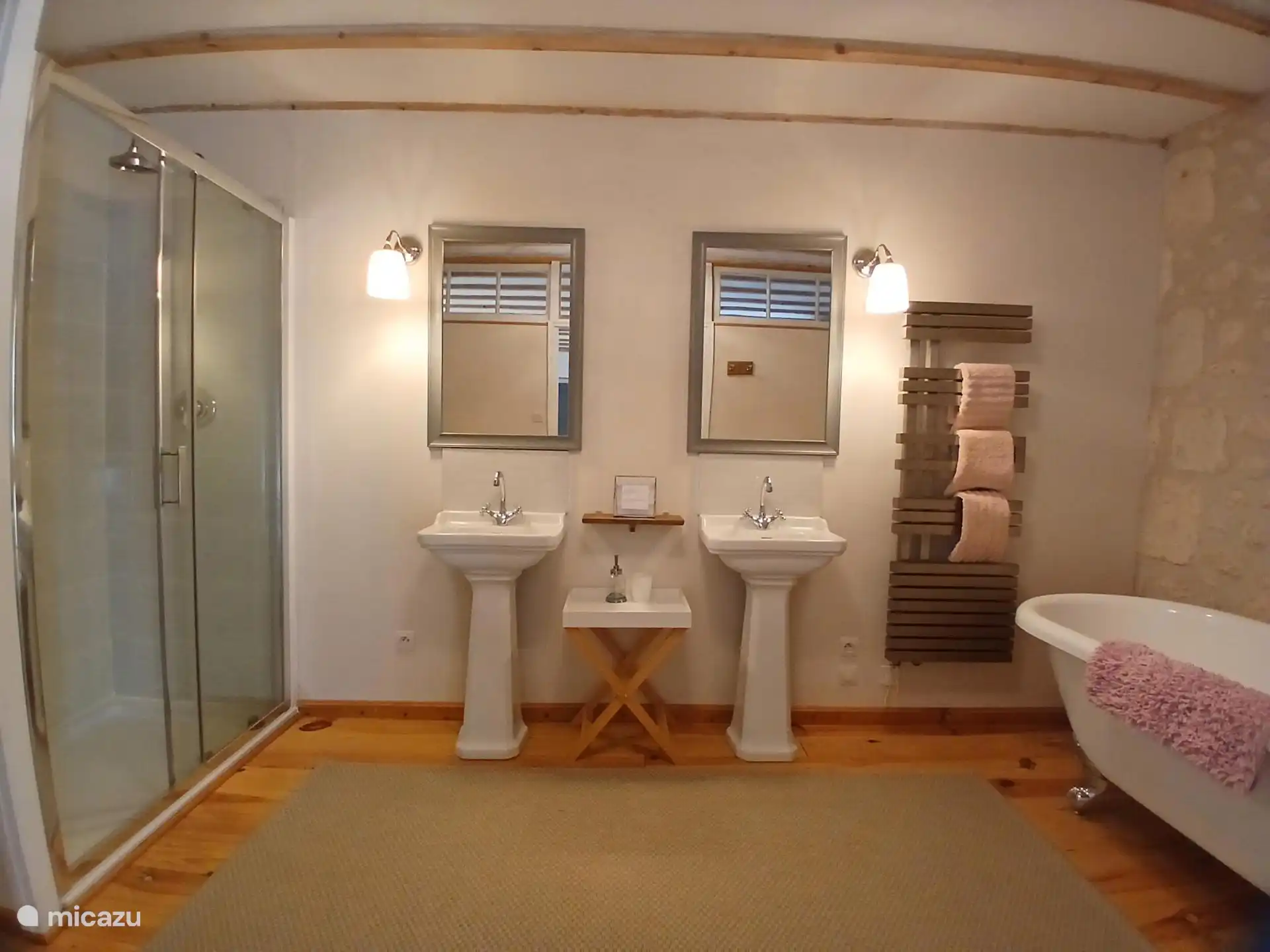 Badkamer van La Rose Trémière