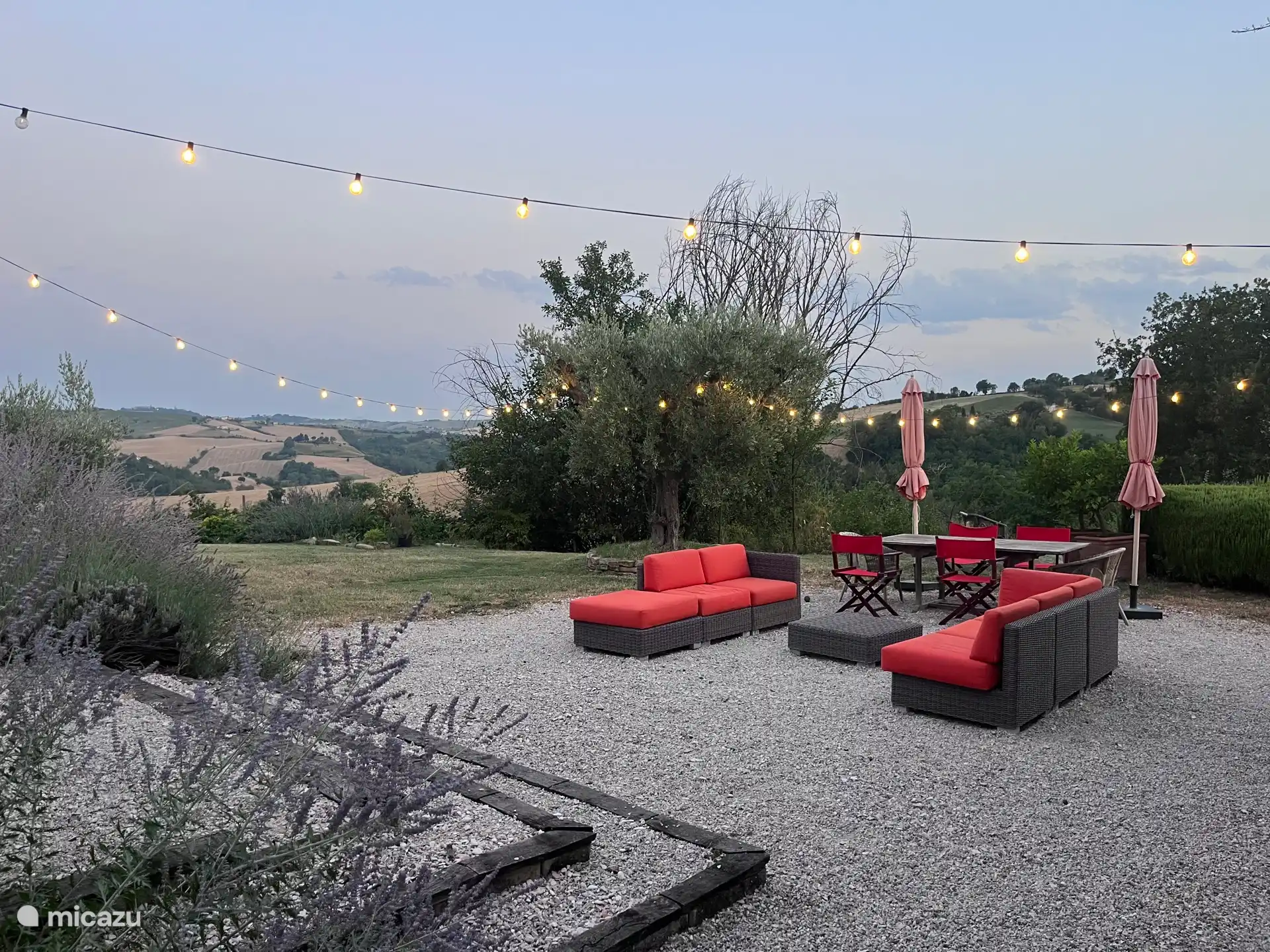 Uninterrupted views across the valley
