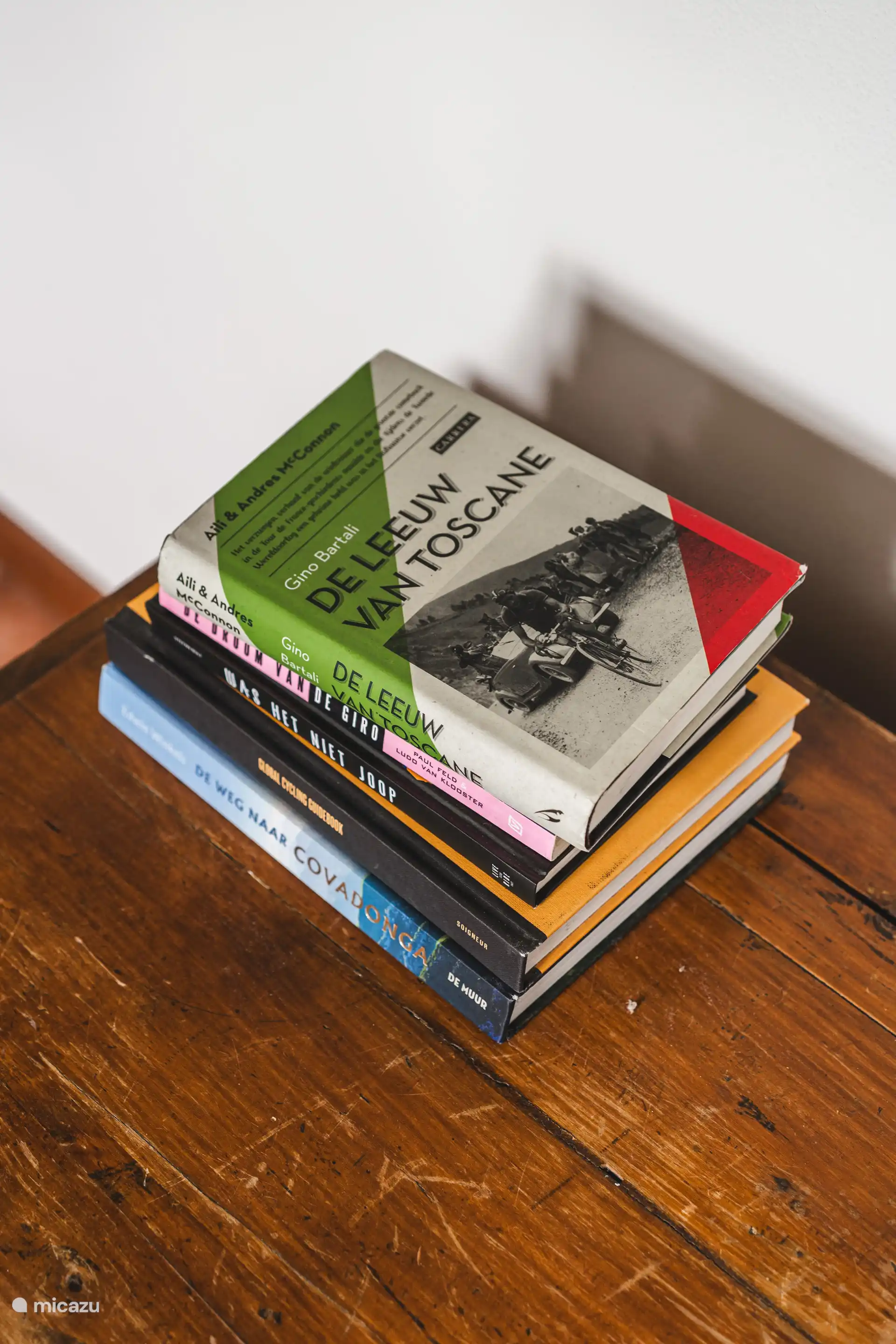 Werkplek/Tv hoek - diverse boeken en spellen aanwezig