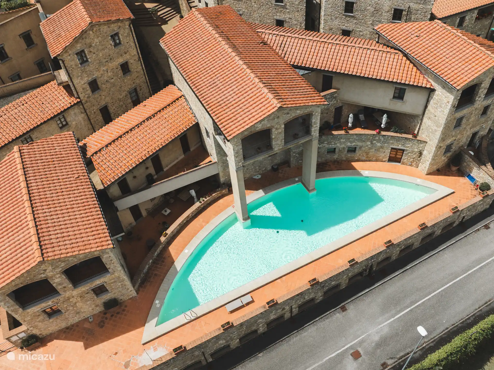Fietsen, Italië, Toscane, Gaiole in Chianti, vakantiehuis Borgo di Gaiole - Casa Boltini