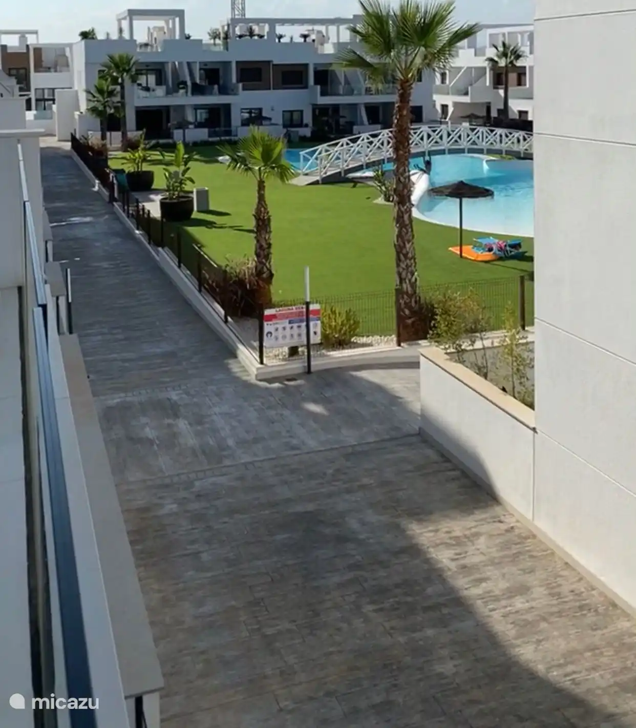View from balcony