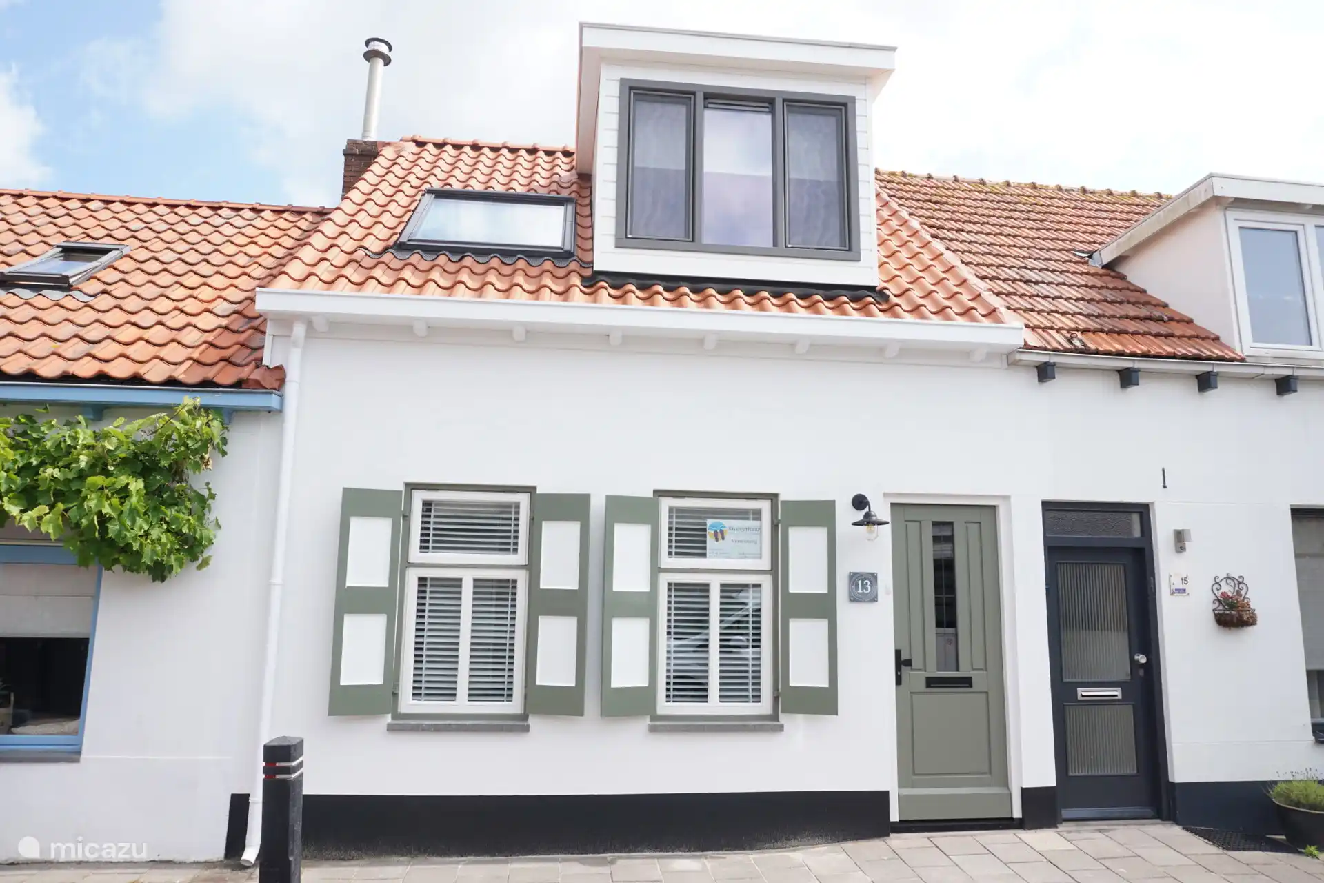 Fietsen, Nederland, Zeeland, Breskens, vakantiehuis Vakantiehuis Breskens dorp