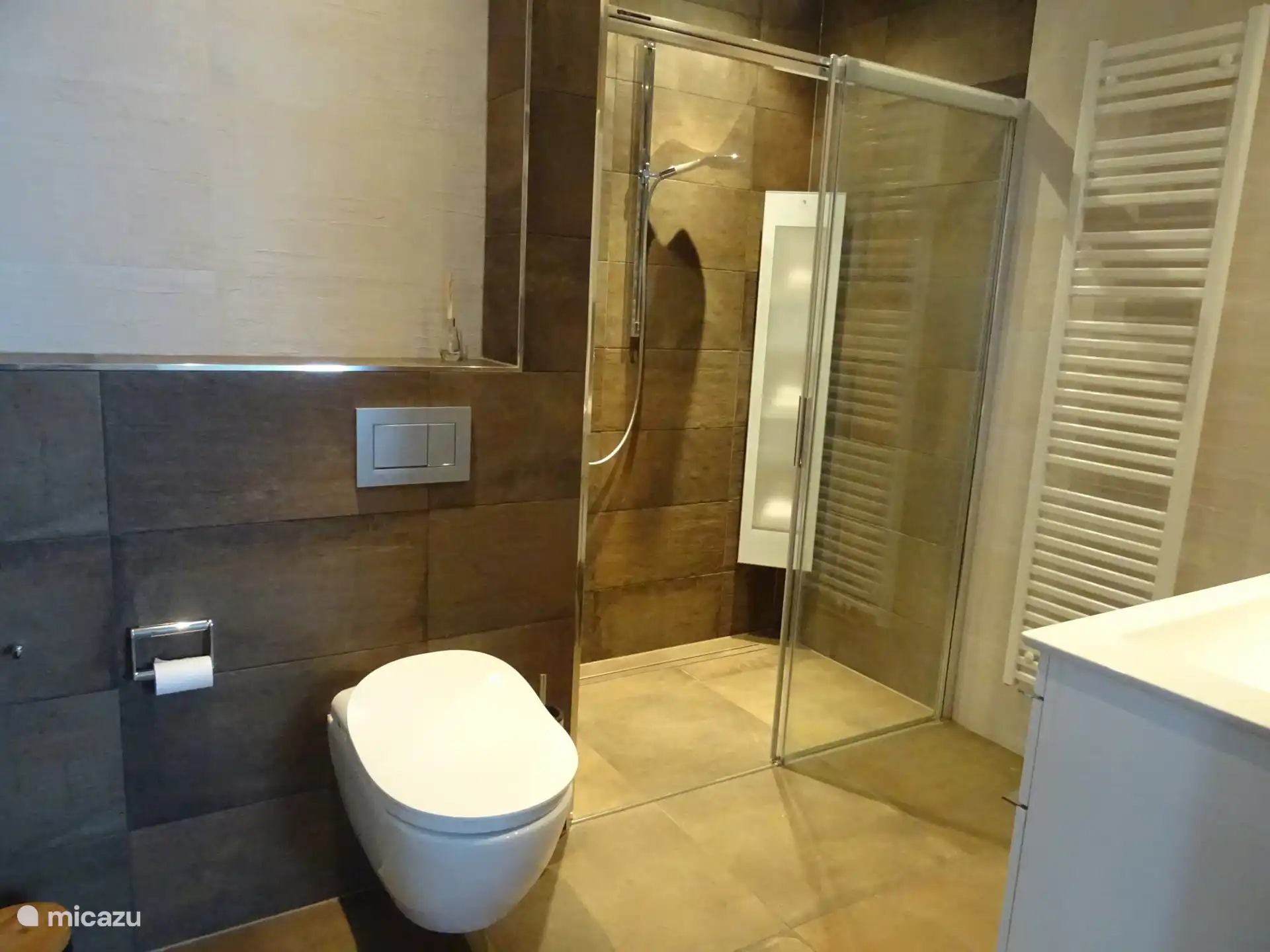 Badkamer met toilet