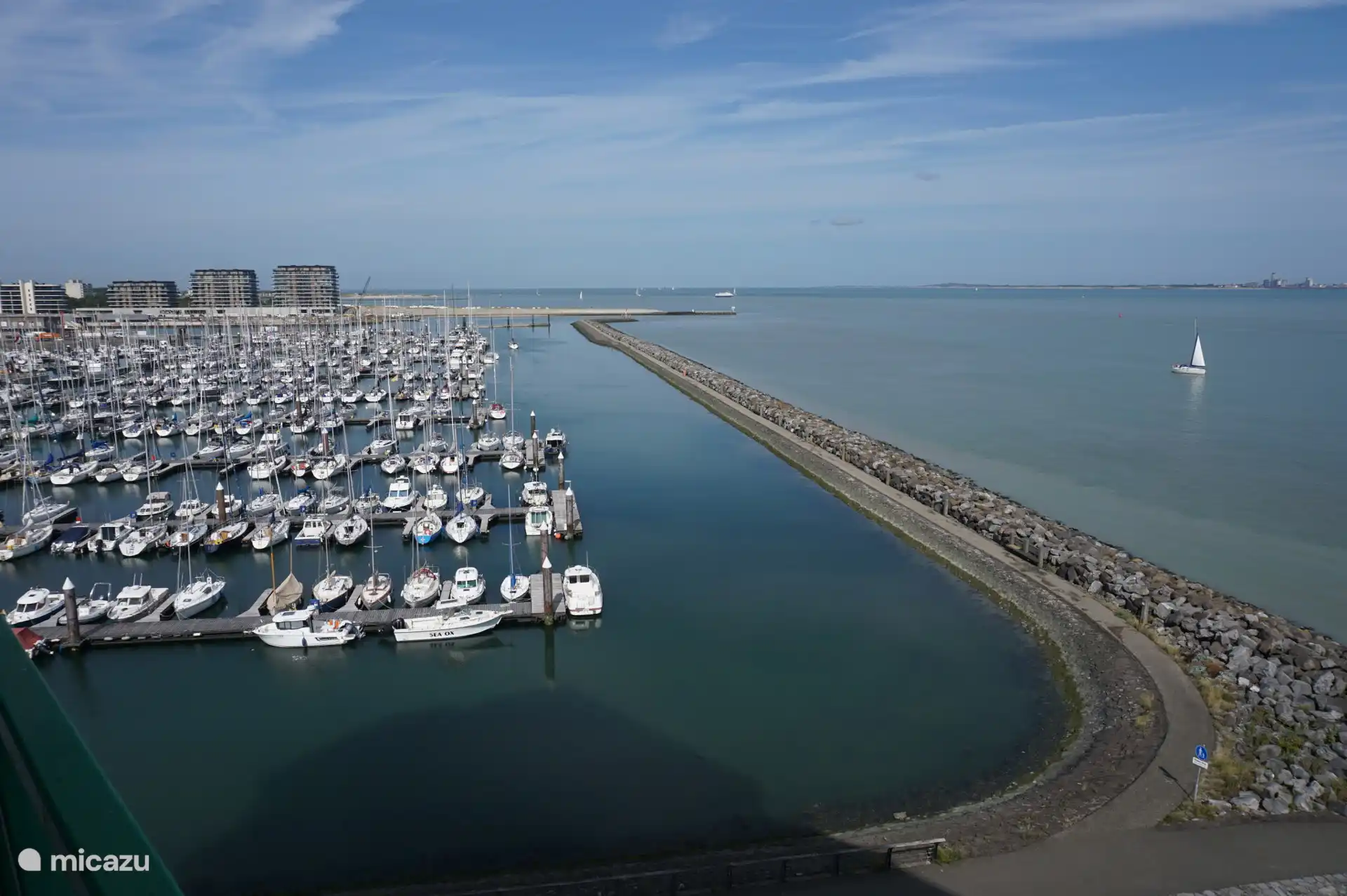 Fietsen, Nederland, Zeeland, Breskens, appartement  Appartement aan Zee 05042