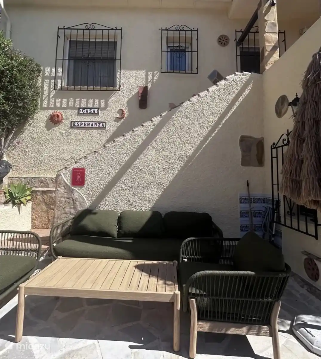 Garden with sea view