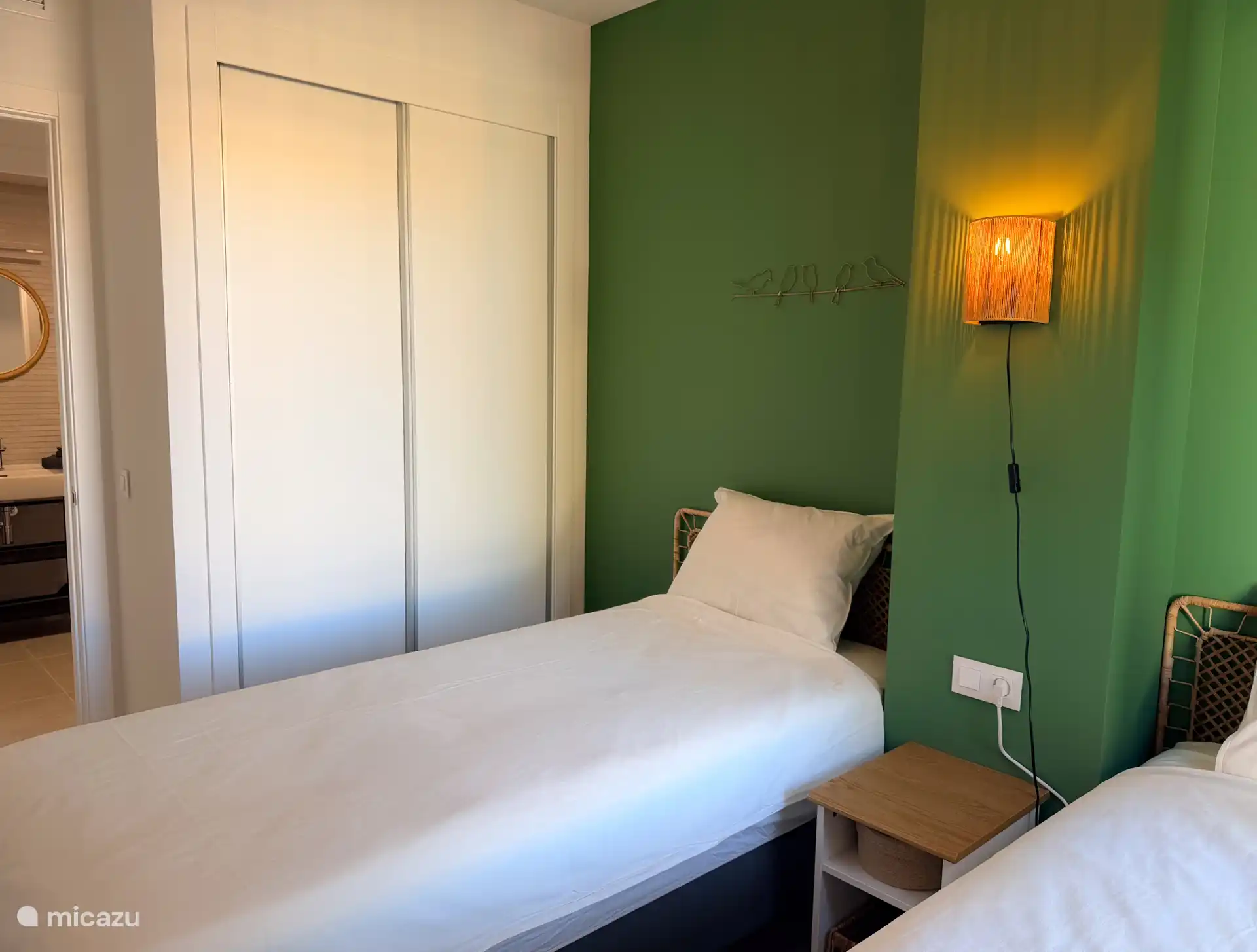 2. Schlafzimmer mit 2 Einzelbetten