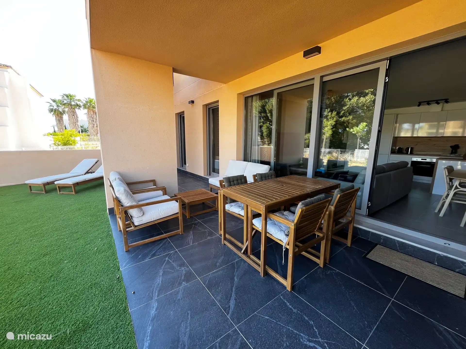 Die private Terrasse