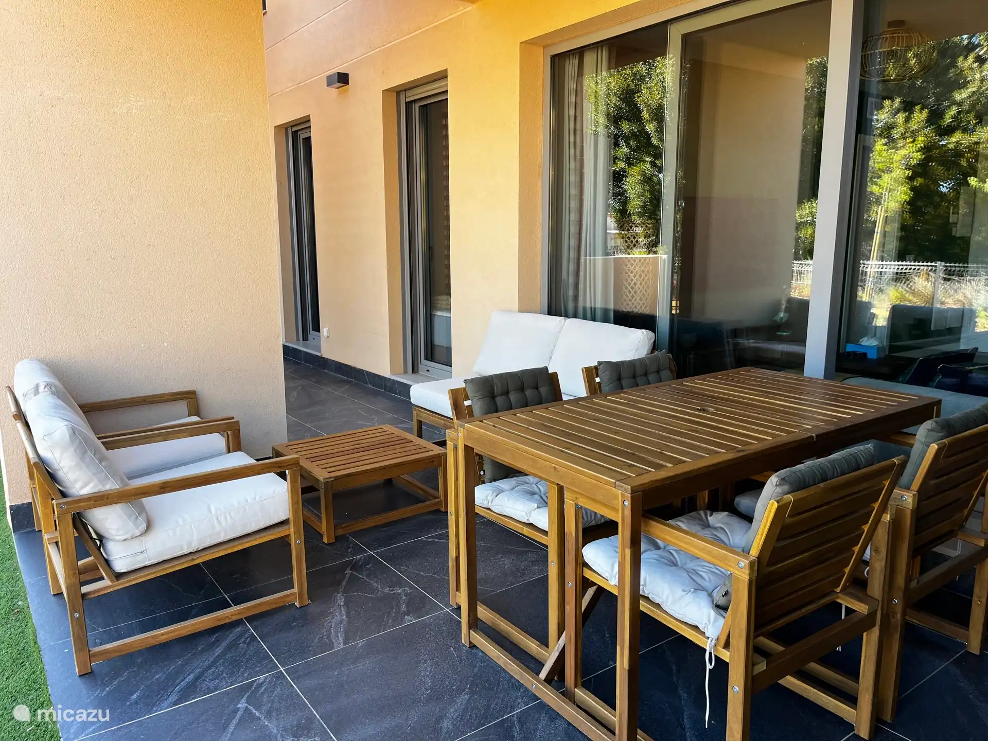 Die private Terrasse